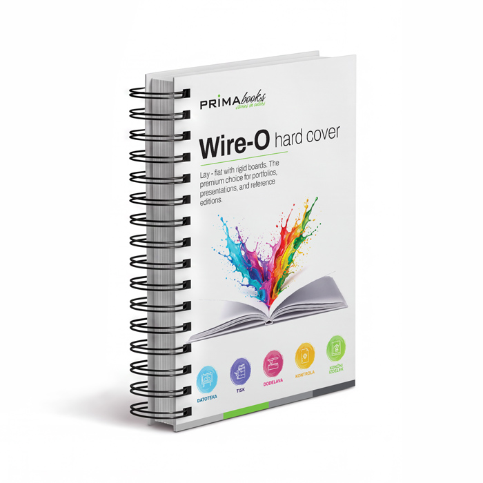 PrimaBooks Wire-O book with hard cover